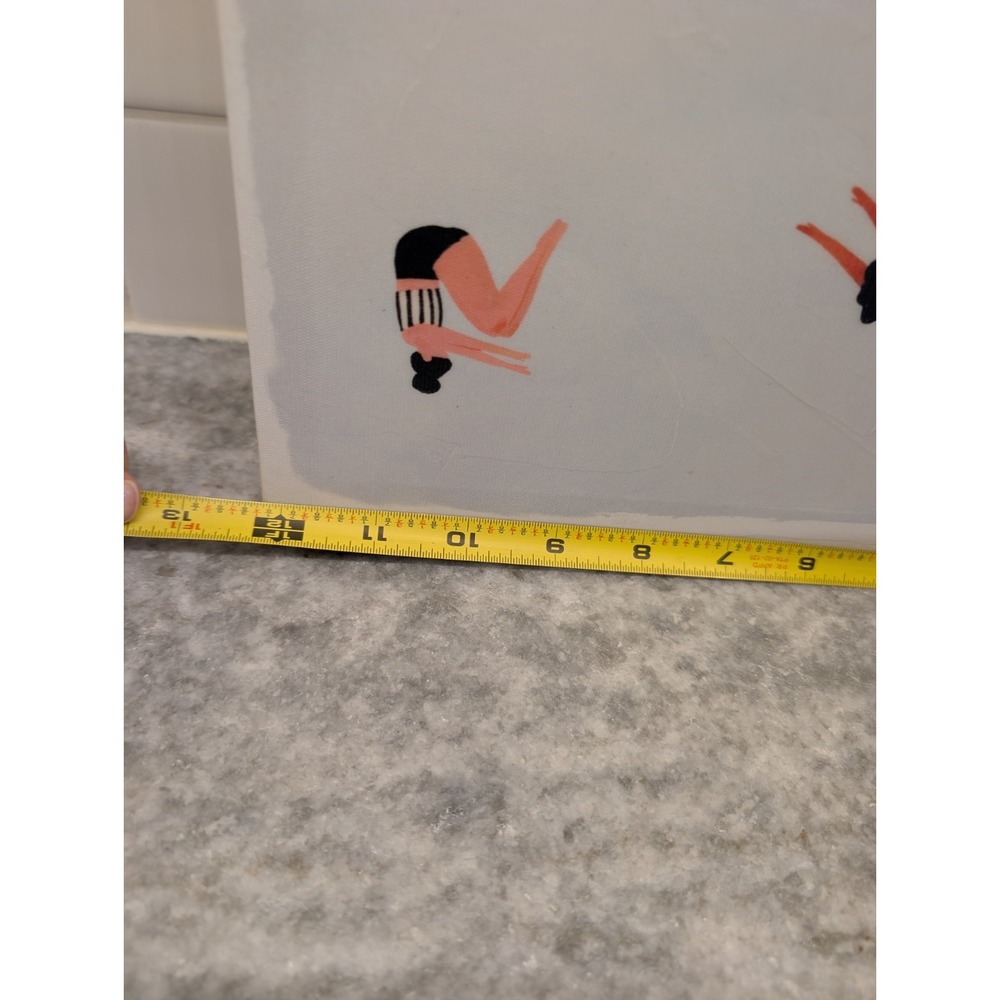Minnows I by Victoria Borges Stretched Canvas 12x16 Set Of 2 Prints - Picture 10 of 12
